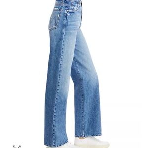 Mother High Waisted Tunnel Vision Sneak